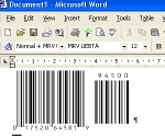 Morovia UPC-A/UPC-E/EAN-8/EAN-13/Bookland Barcode Font Screenshot